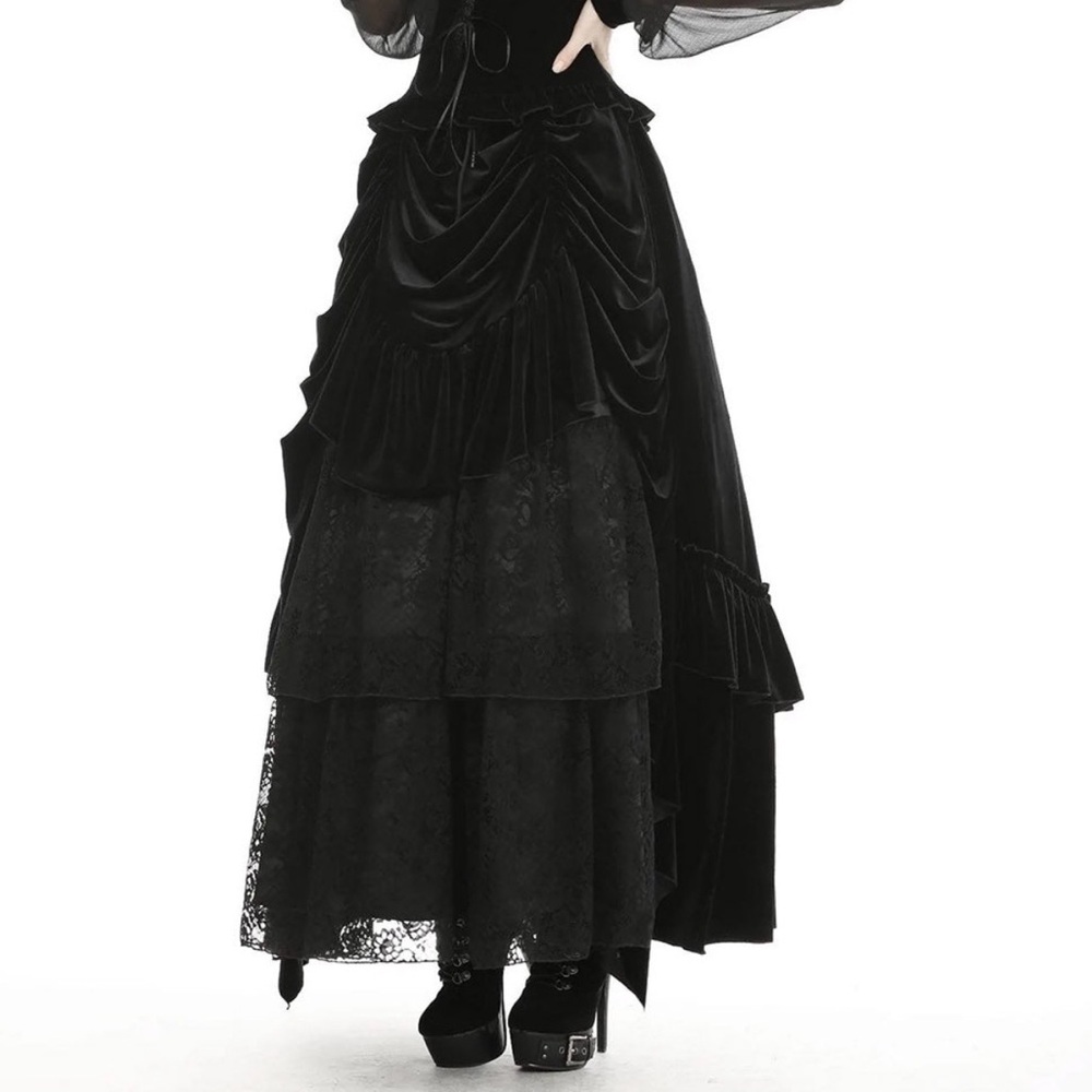 Midnight moon maxi skirt